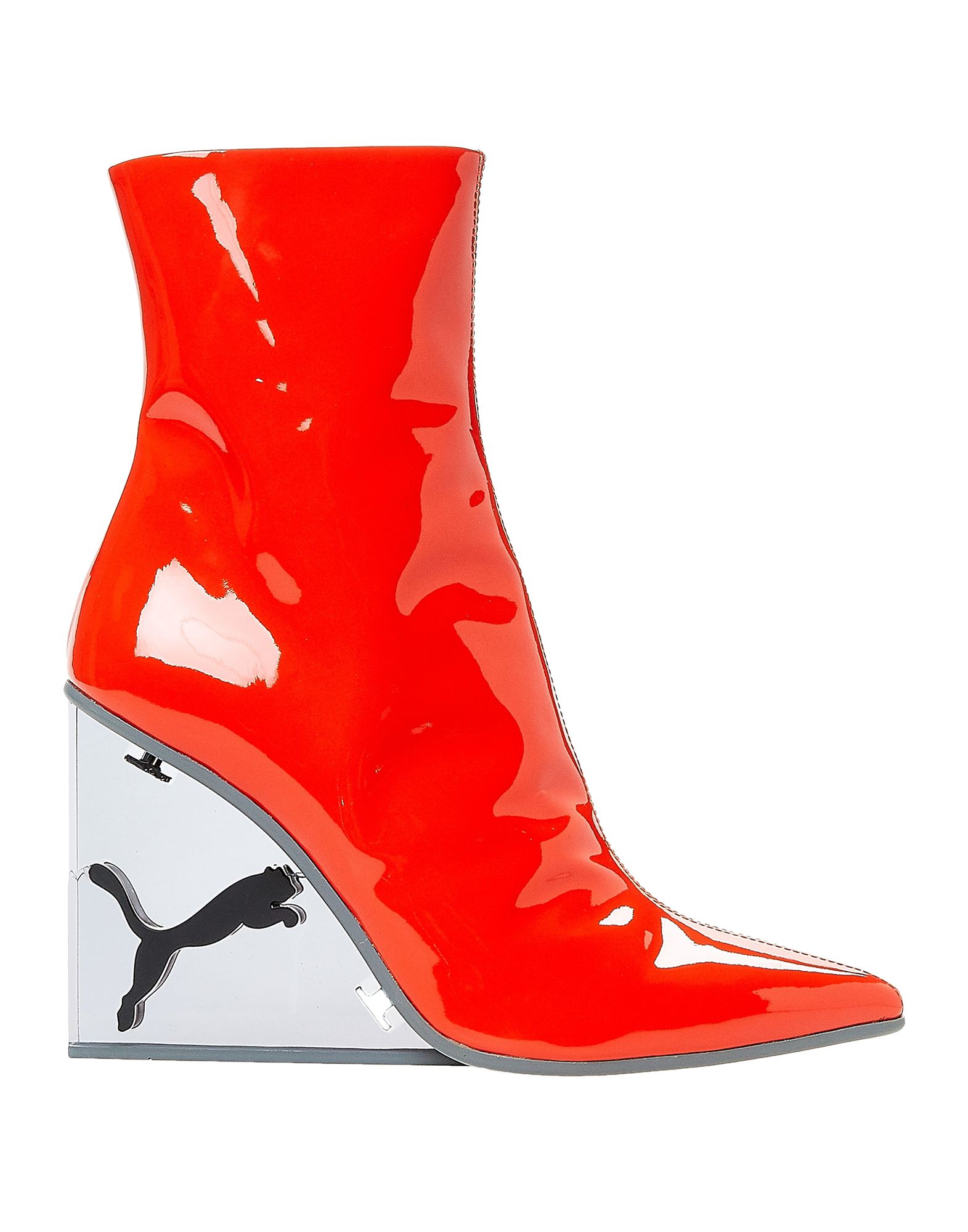 puma red boots