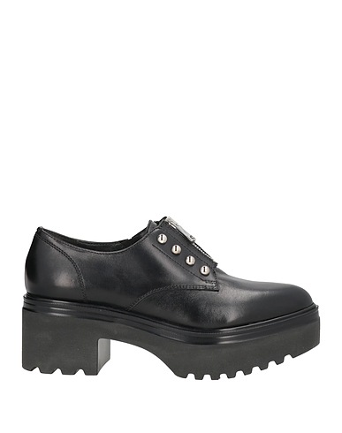 JANET SPORT Mocassino Nero Pelle