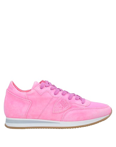 PHILIPPE MODEL Sneakers Fucsia Pelle, Fibre tessili