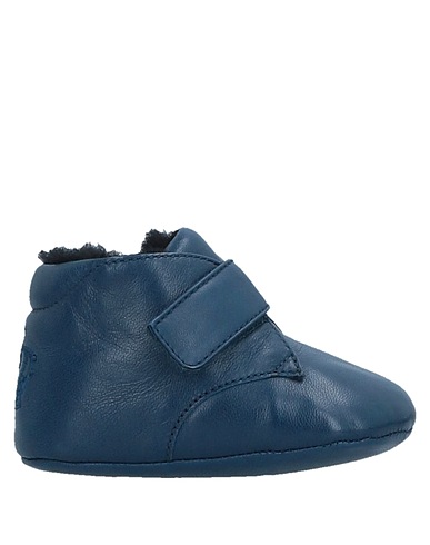 DOLCE&GABBANA Scarpe neonato Blu notte 100% Pelle di agnello, Montone