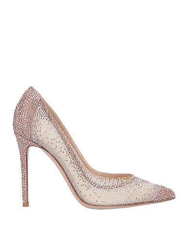 GIANVITO ROSSI Pump Blush Textile fibers, Leather