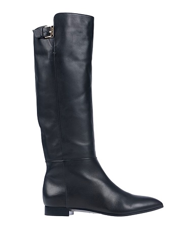 SERGIO ROSSI Boots Black Soft Leather