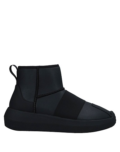 FESSURA Stivaletti Nero Fibre tessili, Gomma, Fibre elastiche