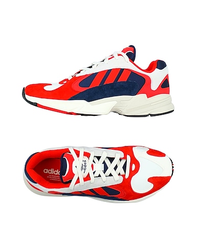 ADIDAS ORIGINALS Sneakers YUNG-1
 Rouge Cuir, Fibres textiles