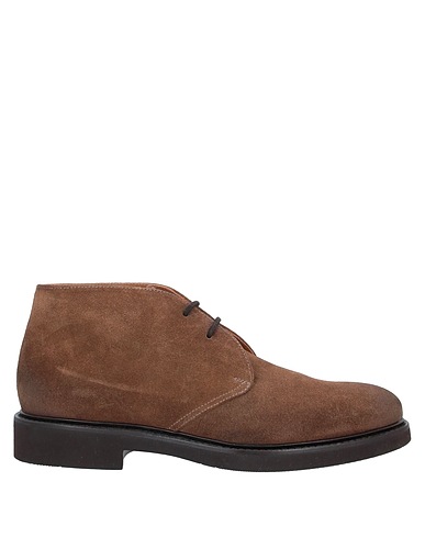 DOUCAL'S Ankle boot Chocolate brown 100% Calfskin