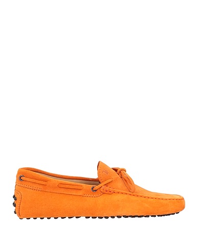 TOD'S Loafers Orange Leather