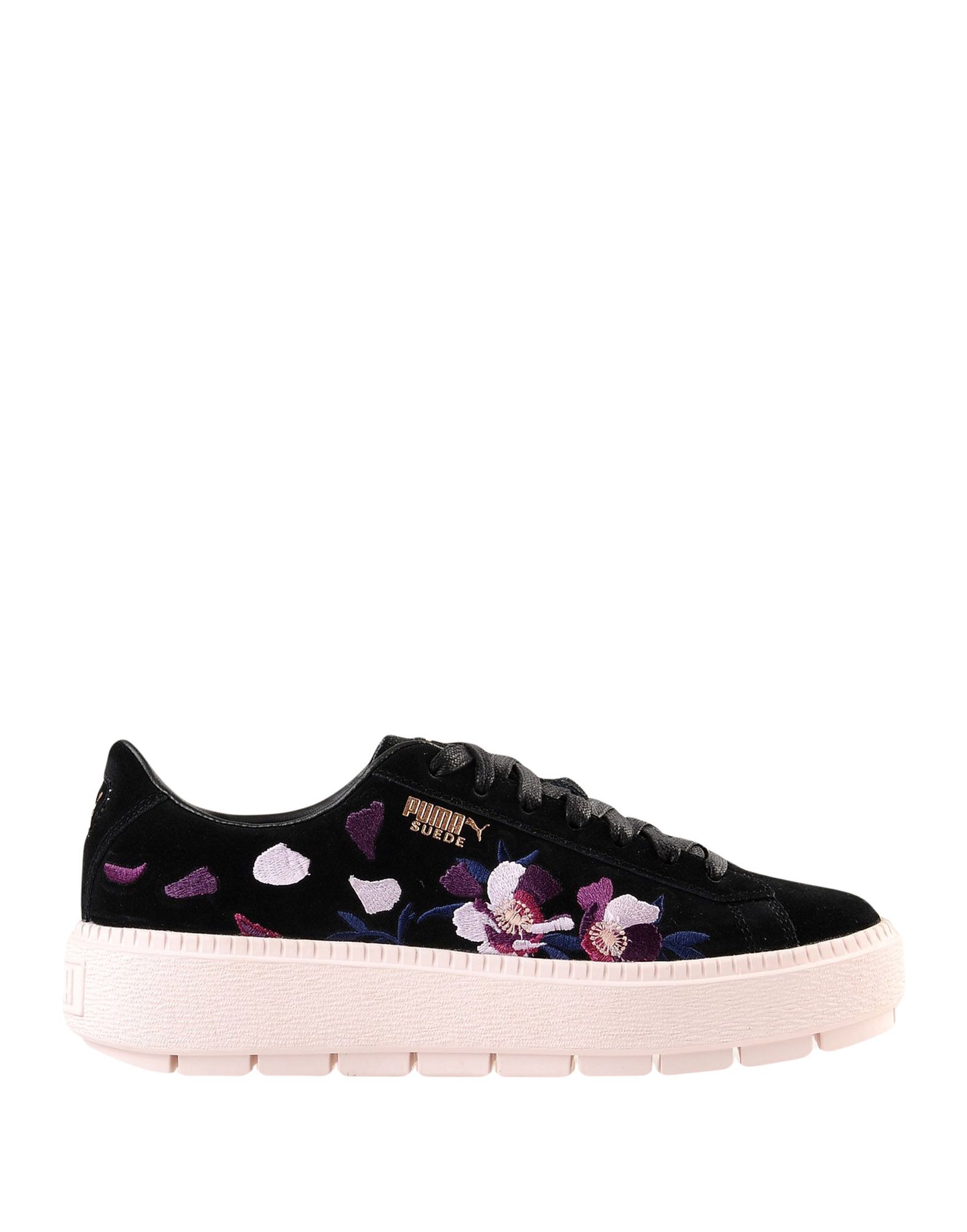 puma suede platform purple
