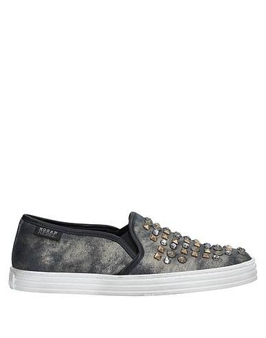 HOGAN REBEL Sneakers Black Soft Leather
