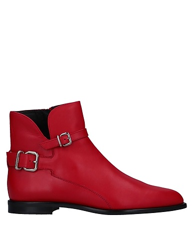 TOD'S Ankle boot Red Leather