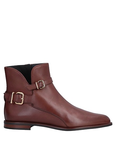 TOD'S 미들 부츠 브라운 가죽