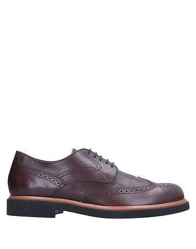 TOD'S Stringate Testa di moro Pelle