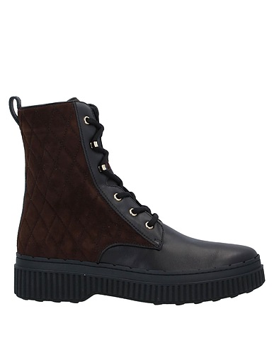 TOD'S Stivaletti Testa di moro Pelle