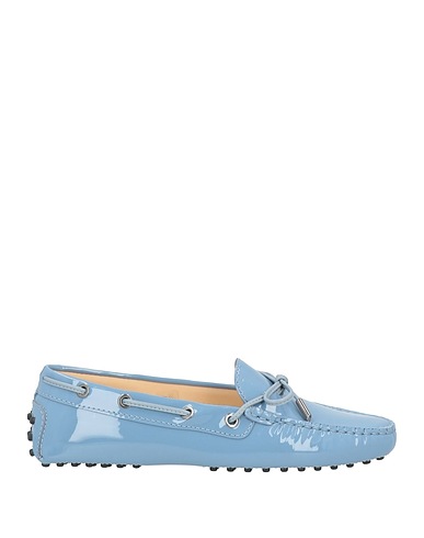 TOD'S Loafers Light blue Leather