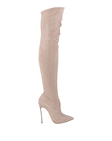 CASADEI Boots Taupe Leather