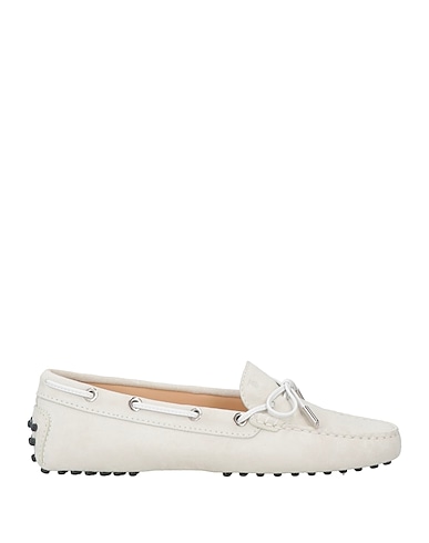 TOD'S モカシン オフホワイト 革