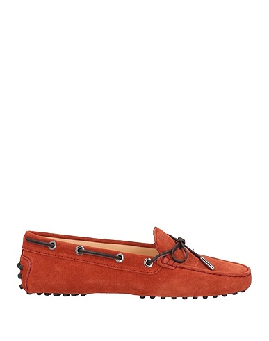 TOD'S Loafers Rust Soft Leather