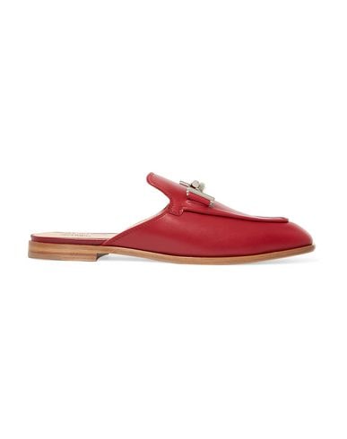 Tod's Mules In Brick Red