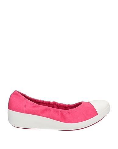 FITFLOP Zapato de salón Magenta Fibras textiles, Goma