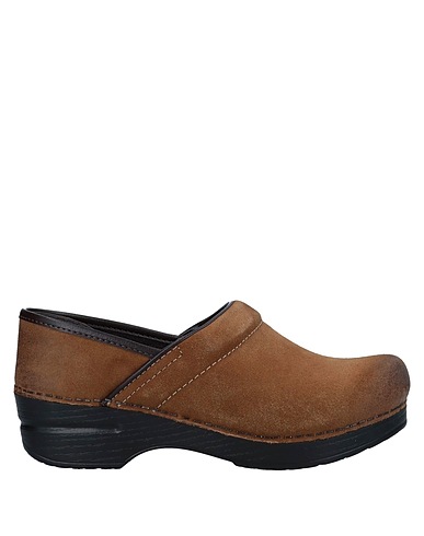 DANSKO Mules και τσόκαρα Καφέ Δέρμα