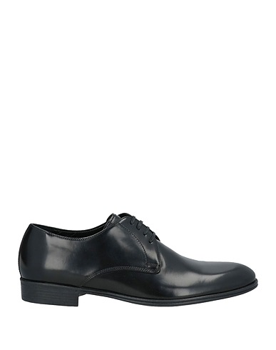 DOLCE&GABBANA | Black Men‘s Laced Shoes | YOOX