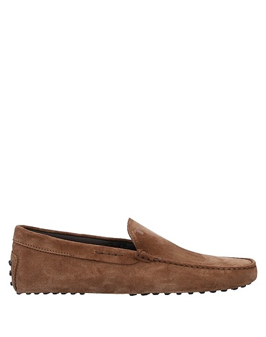 TOD'S Mocassino Khaki Pelle