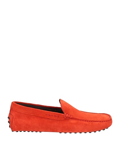 TOD'S Loafers Tomato red Leather