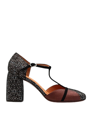 CHIE MIHARA Pump SIRENA
 Black Soft Leather