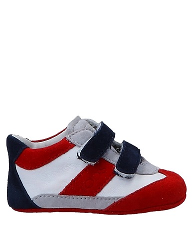 TOD'S Newborn shoes Red Soft Leather