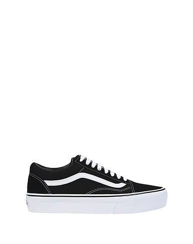 VANS Sneakers UA OLD SKOOL PLATFORM
 Nero Fibre tessili, Pelle