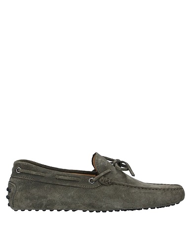 TOD'S Mokassins Dunkelgrün Leder