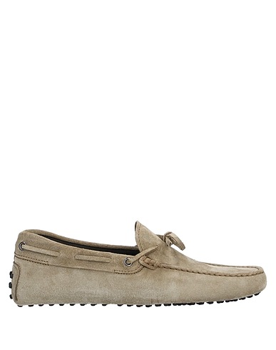 TOD'S Loafers Light green Leather