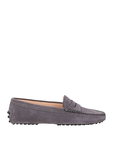 TOD'S Loafers Grey Leather