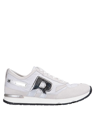 RUCOLINE Sneakers Bianco Pelle, Fibre tessili