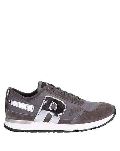 RUCOLINE Sneakers Lead Leather, Textile fibres