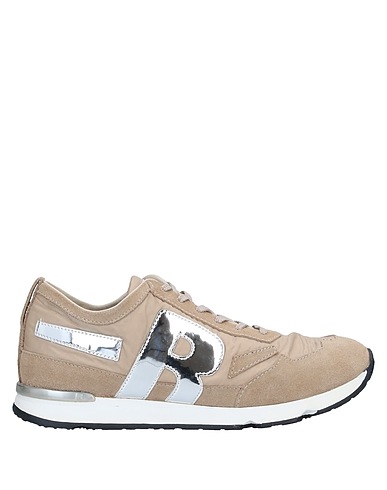 RUCOLINE Sneakers Beige Pelle, Fibre tessili