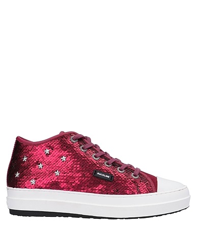 RUCOLINE Sneakers Garnet Leather, Textile fibres