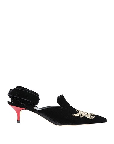 GIA COUTURE Pump VIENNA
 Black 58% Cotton, 42% Polyester