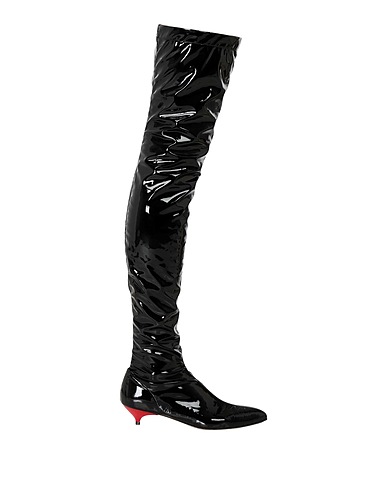 GIA COUTURE ブーツ GIA BOOM BOOT
 ブラック ポリウレタン 76% / ポリエステル 21% / ポリウレタン® 3%