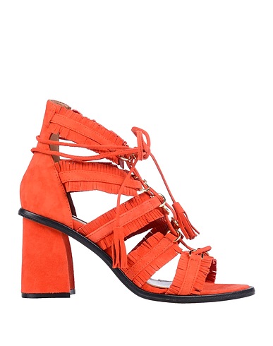 BCBGMAXAZRIA Sandals Coral Leather