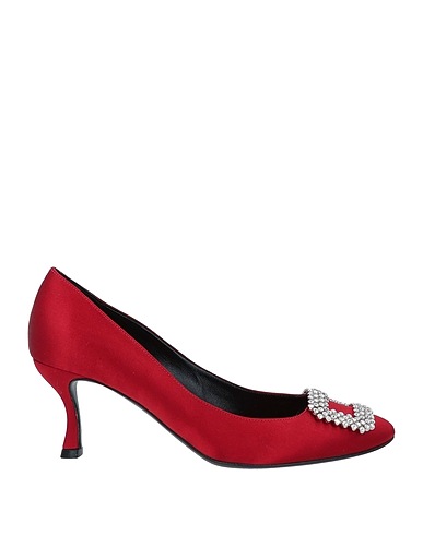 ROGER VIVIER Court Red Textile fibres