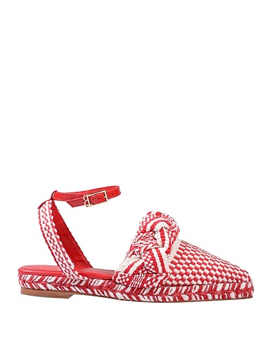 ANTOLINA Paris Espadrilles Red Textile fibres