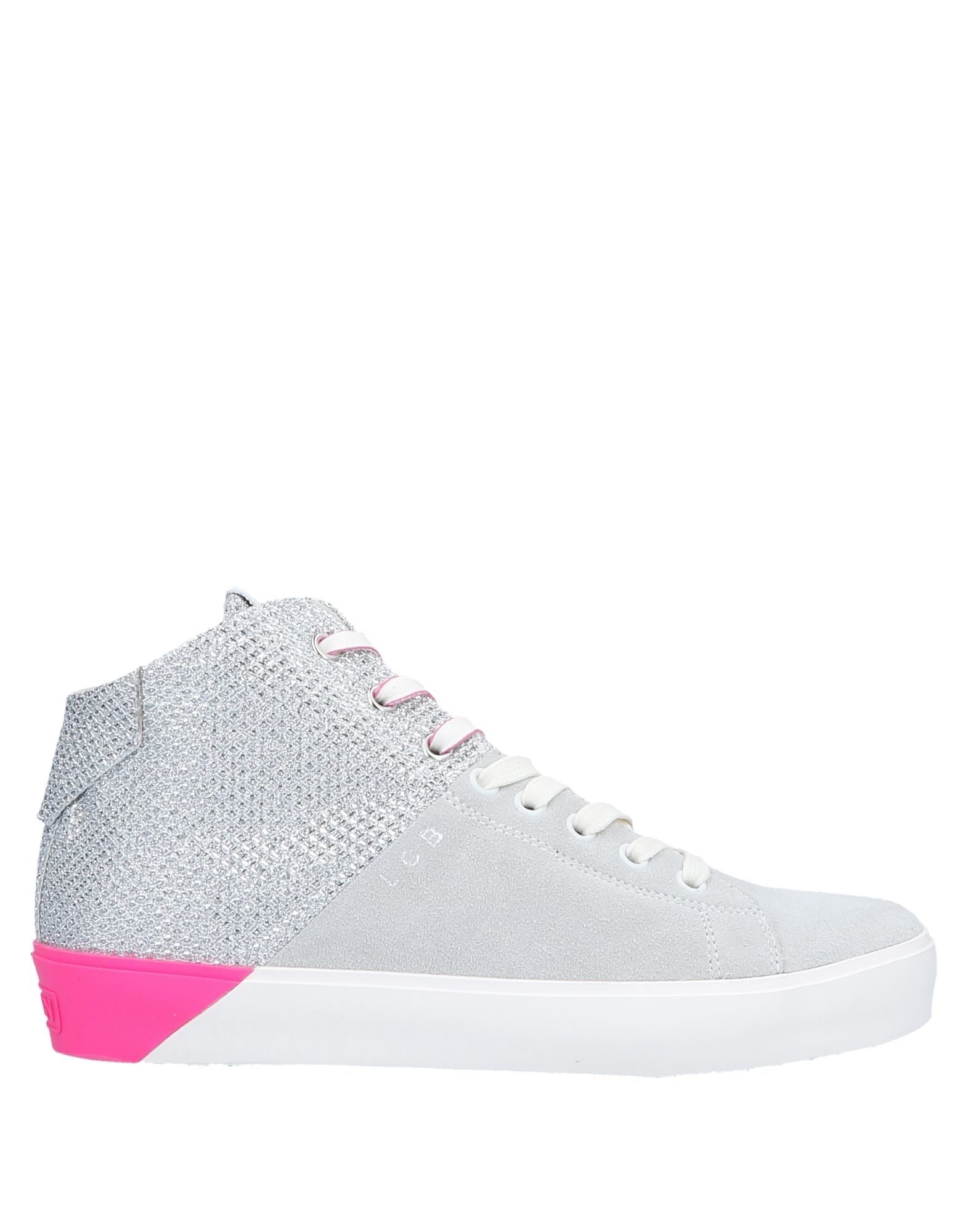 leather crown high top sneakers