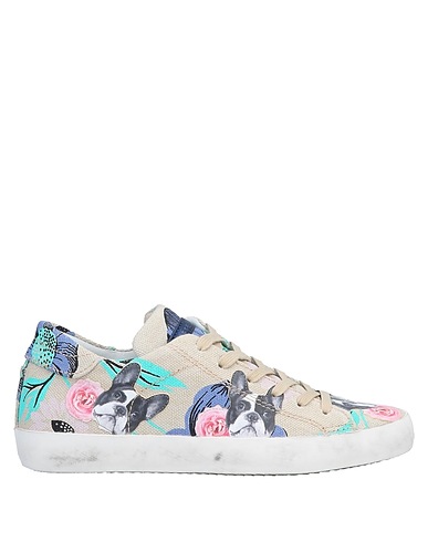 PHILIPPE MODEL Sneakers Sabbia Fibre tessili, Pelle