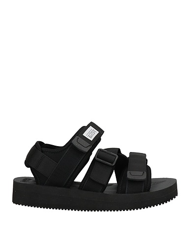 SUICOKE Sandals Black Textile fibres