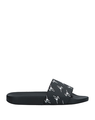 GIUSEPPE ZANOTTI Sandals Black Soft Leather