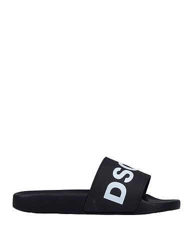DSQUARED2 サンダル チャコール ゴム