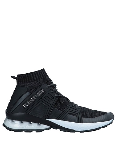 PLEIN SPORT Sneakers Black Textile fibres
