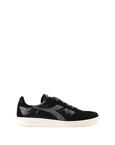 DIADORA HERITAGE Sneakers B.ELITE W ITA
 Nero Pelle, Fibre tessili
