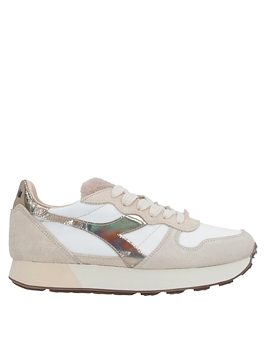 DIADORA HERITAGE Sneakers CAMARO H W FUR
 Beige Leather, Textile fibres