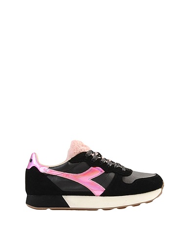 DIADORA HERITAGE Sneakers CAMARO H W FUR
 Nero Pelle, Fibre tessili